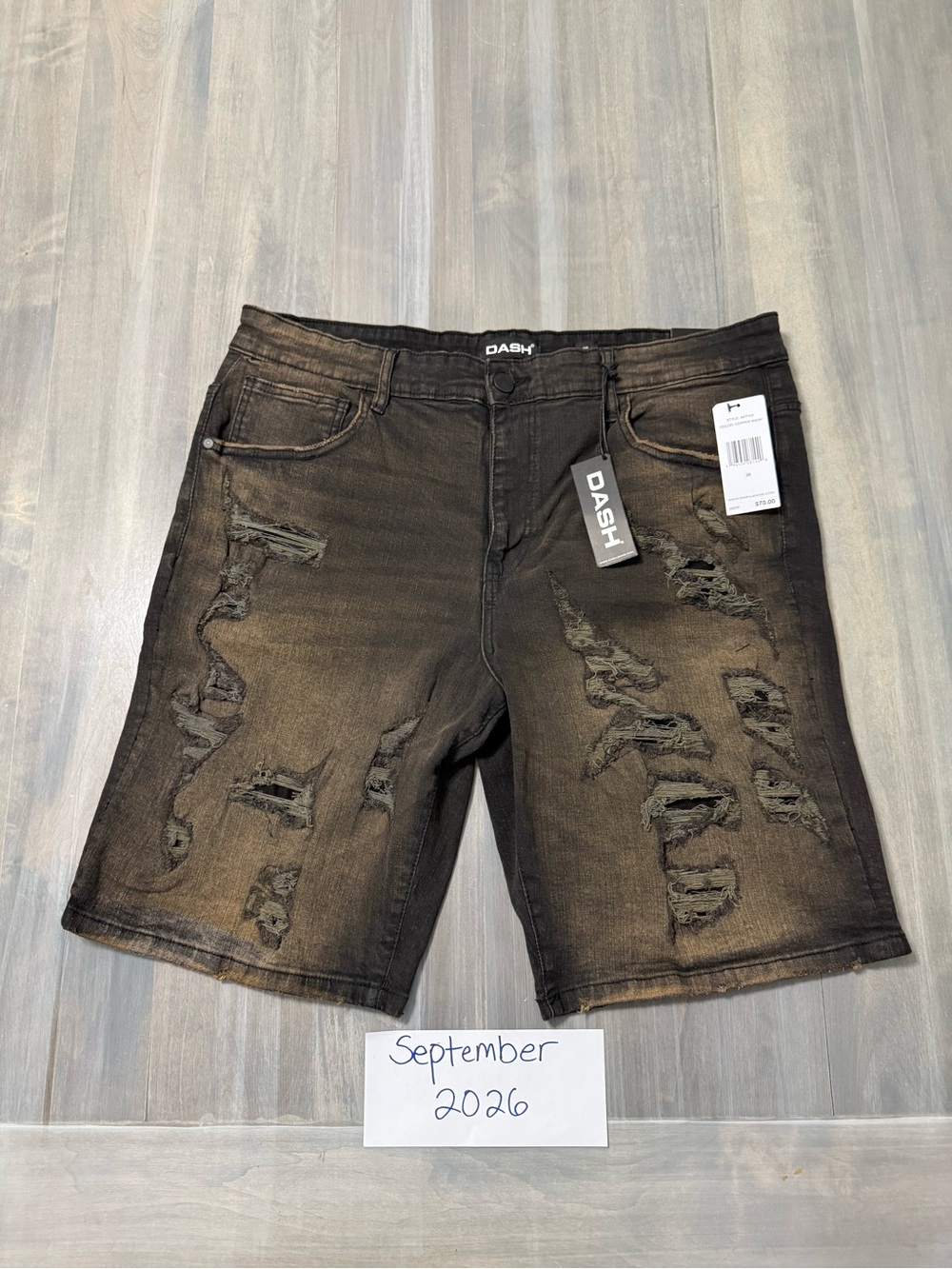 Men’s denim shorts